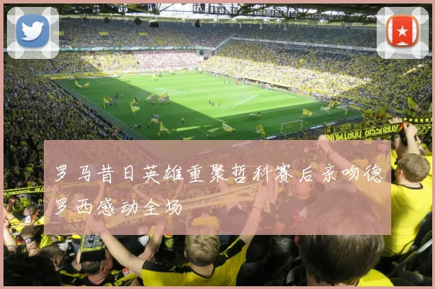 罗马昔日英雄重聚哲科赛后亲吻德罗西感动全场