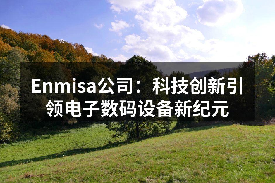 Enmisa最新智能设备展示